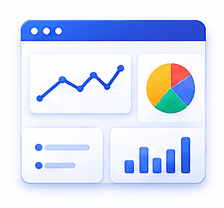 Security analytics dashboard with threat history and compliance reports