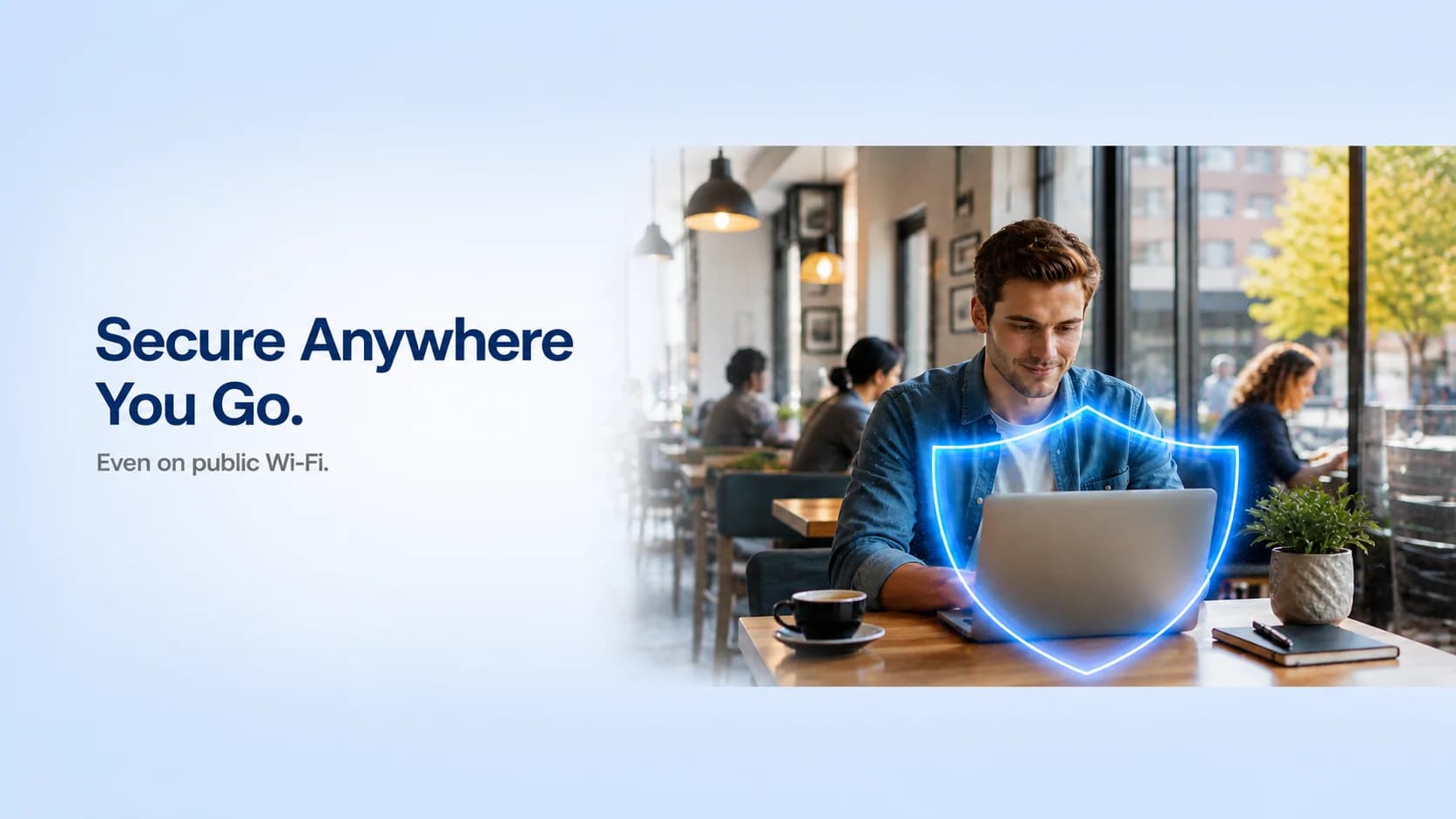 Mobile, laptop, and tablet devices protected inside a unified security shield